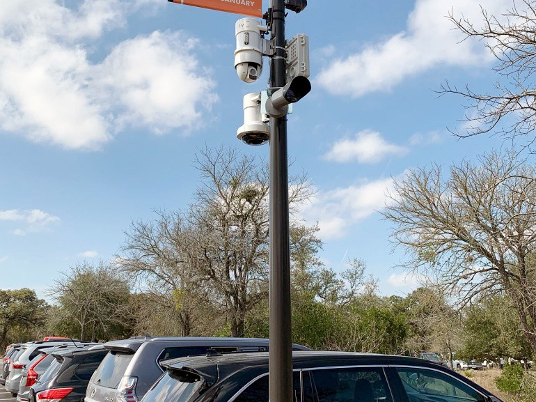 Lotguard Mini Mobile Surveillance Camera For Parking Lots